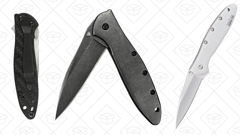 Gold Box de navajas Kershaw Leek | AmazonGráfico: Shep McAllister